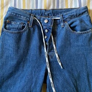 Levi's 501 denim joggers
